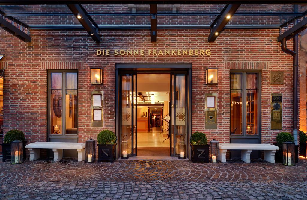 Hotel Die Sonne Frankenberg Франкенберг Экстерьер фото